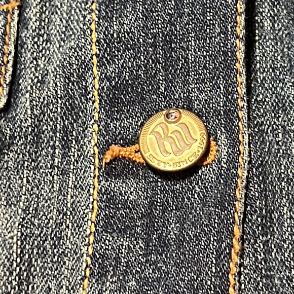 ROCAWEAR Vintage removable hooded denim jacket - Picture 7 of 13